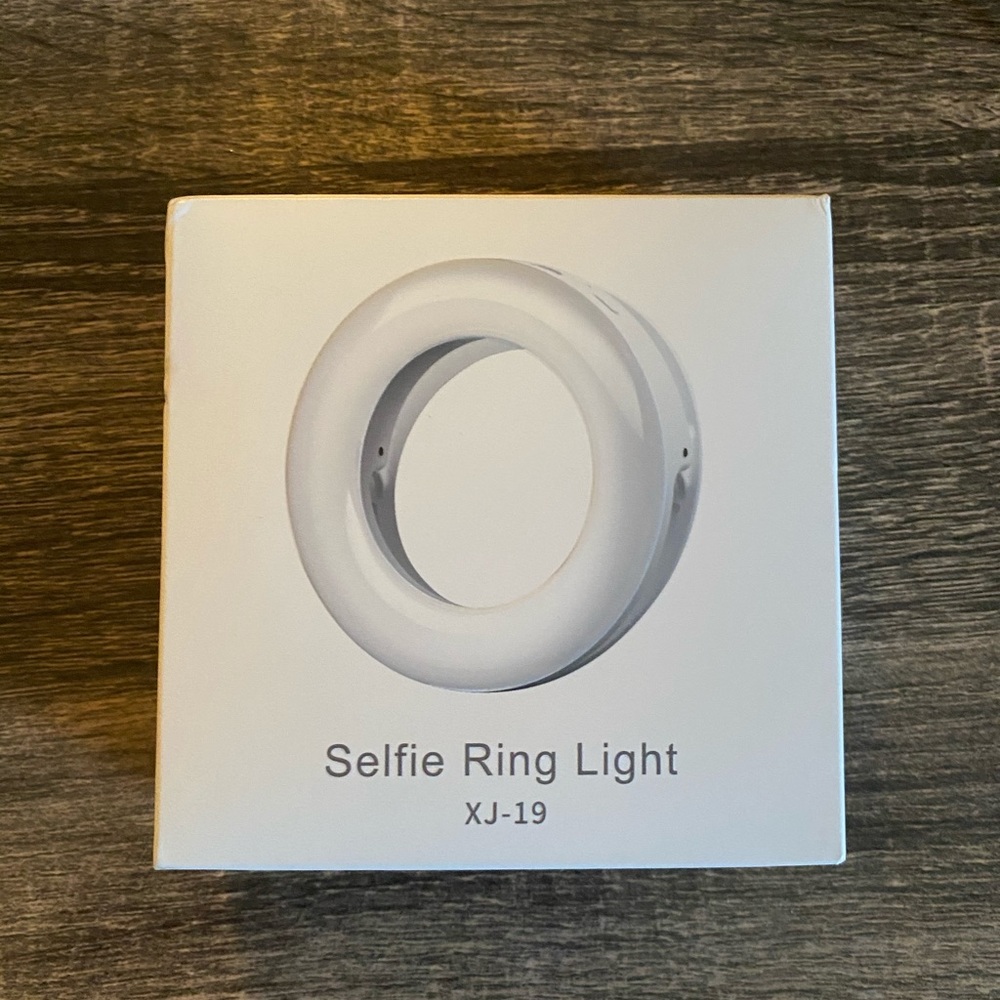 Selfie ring light